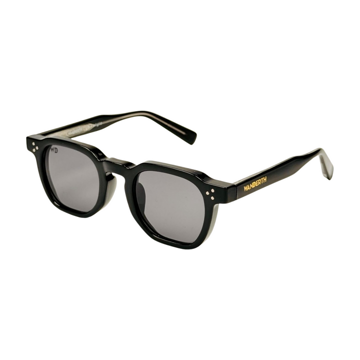 Wanderth Lentes De Sol Horizon Color Negro Lente Negro Varilla Negro Armazón Negro Diseño Fashion