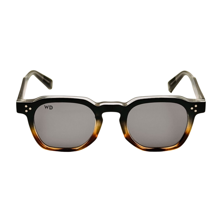Wanderth Lentes De Sol Horizon Color Negro Degrade/animal Print Lente Negro Varilla Negro Armazón Negro Degrade/animal Print Diseño Fashion