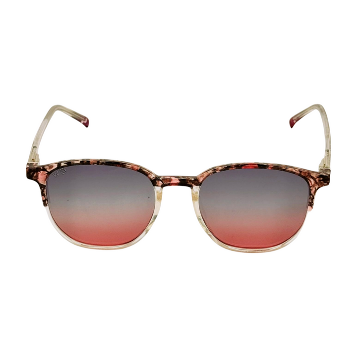 Wanderth Lentes De Sol Mistral Color Animal Print/transparente Lente Rosa Varilla Animal Print/transparente Armazón Gris Transparente Diseño Fashion