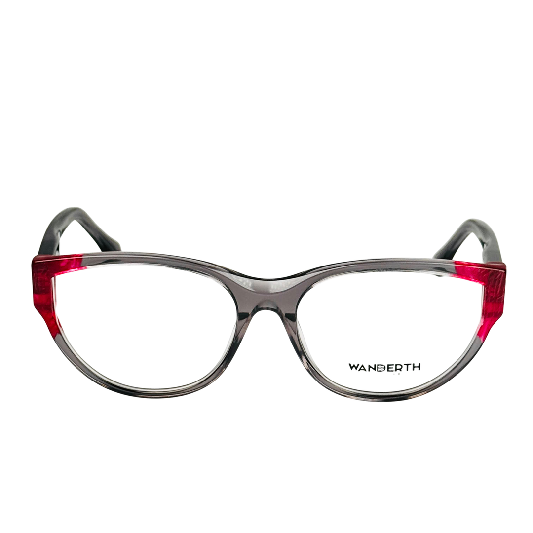 Monturas De Acetato Wanderth Solvía Para Mujer Color Gris