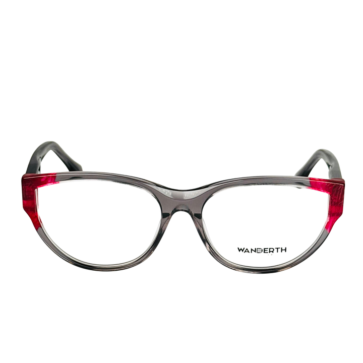 Monturas De Acetato Wanderth Solvía Para Mujer Color Gris