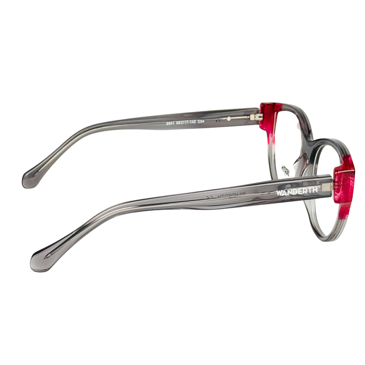 Monturas De Acetato Wanderth Solvía Para Mujer Color Gris