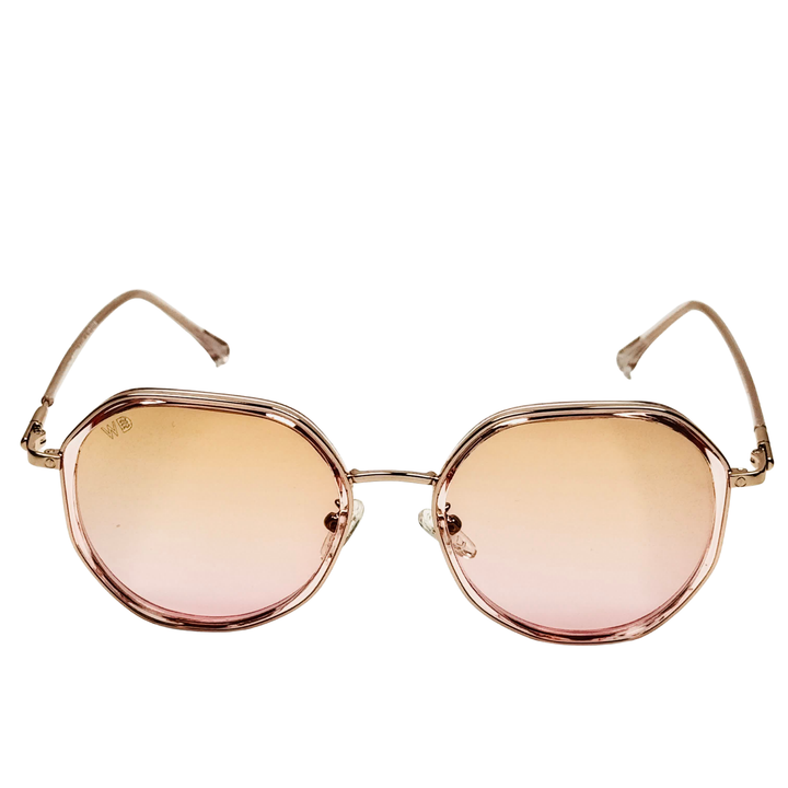 Wanderth Lentes De Sol Sirius Rose Color Rosa Lente Rosa Varilla Rosa Armazón Rosa Cristal Diseño Casual