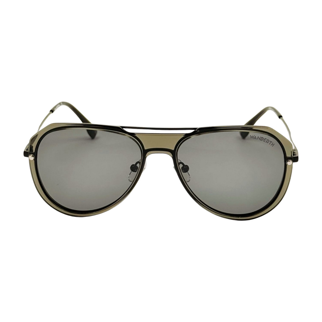 Wanderth Lentes De Sol Aero Color Negro Lente Negro Varilla Negro Armazón Negro Diseño Fashion