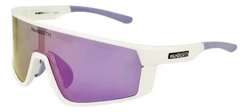 Wanderth Lentes Blaze Run Fusion Mirror Lila Blanco