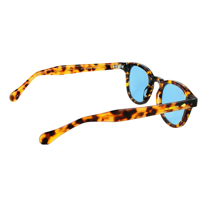 Wanderth Lentes De Sol Zafira Solido Animal Print Azul