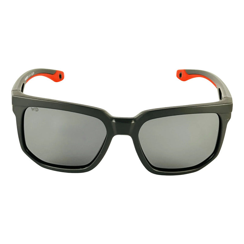 Wanderth Lentes De Sol Evo Sports Negro Negro/rojo
