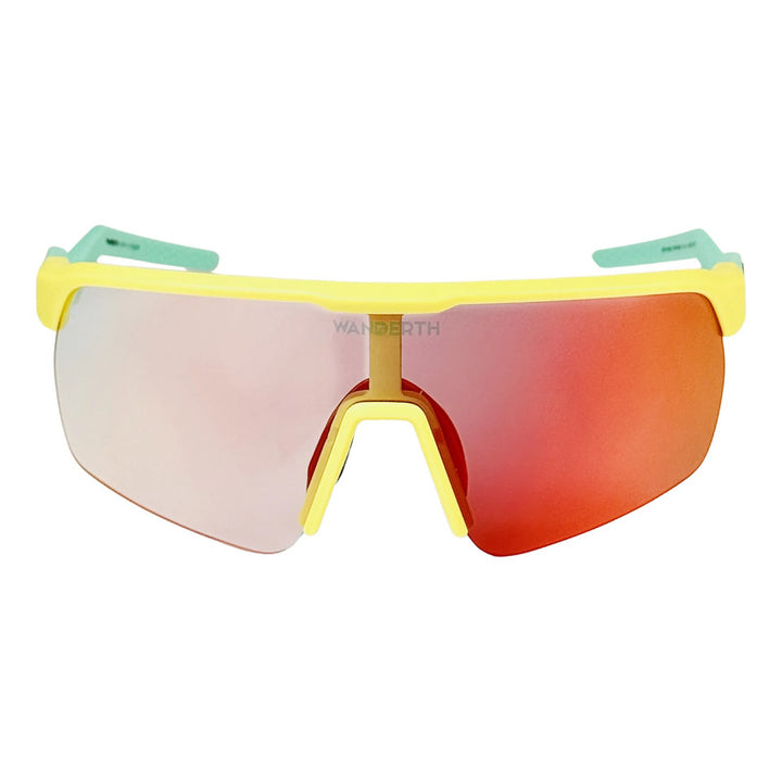 Wanderth Lentes Strong S Fusion Mirror Rojo Verde Claro
