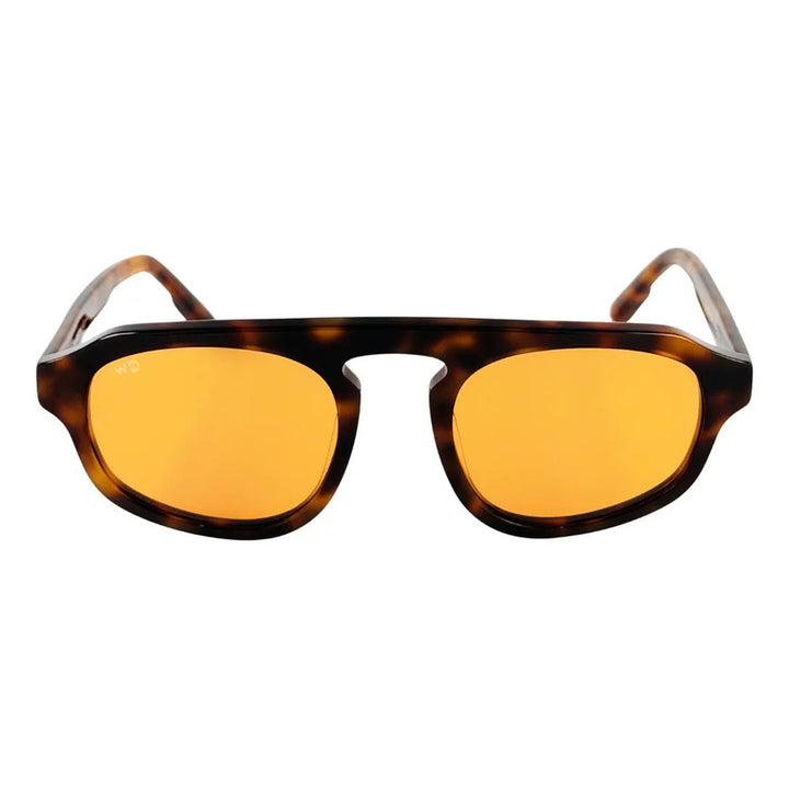 Wanderth Lentes De Sol  Marea Solido Animal Print Naranja Claro