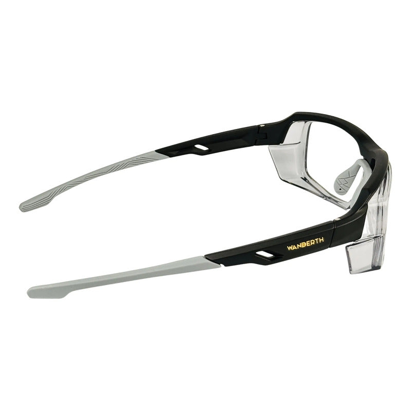 Wanderth  Gafas Seguridad Industrial Cyberlux Negro Transparente
