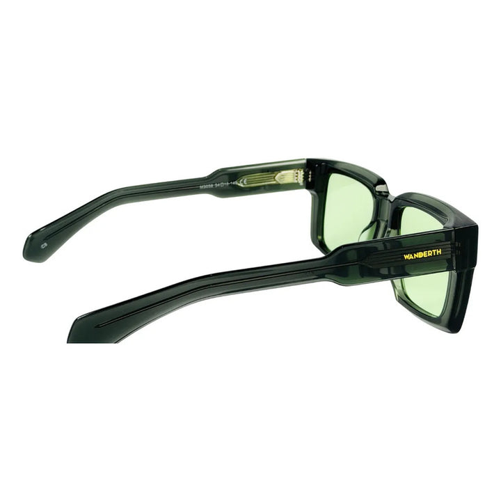 Wanderth Lentes De Sol Sahara Solido Verde Verde Claro