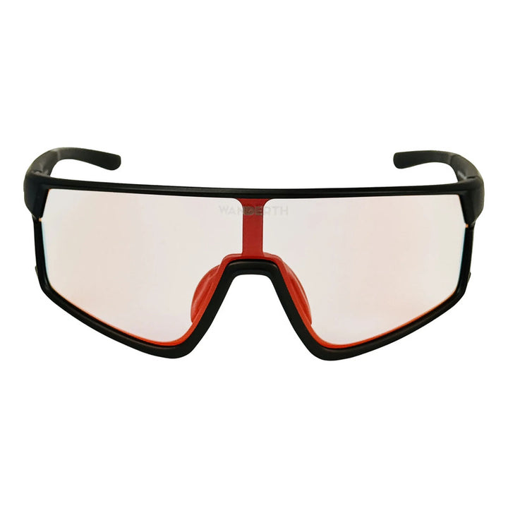 Wanderth Lentes Blaze Run Fusion Mirror Rojo Negro
