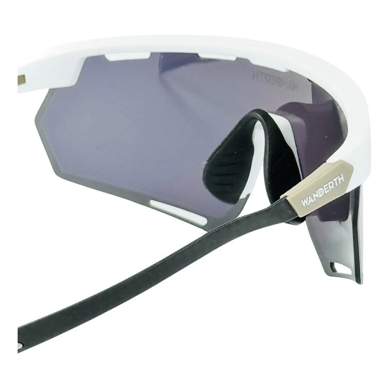 Wanderth Lentes Maximus Blaze New Mirror Dorado Blanco