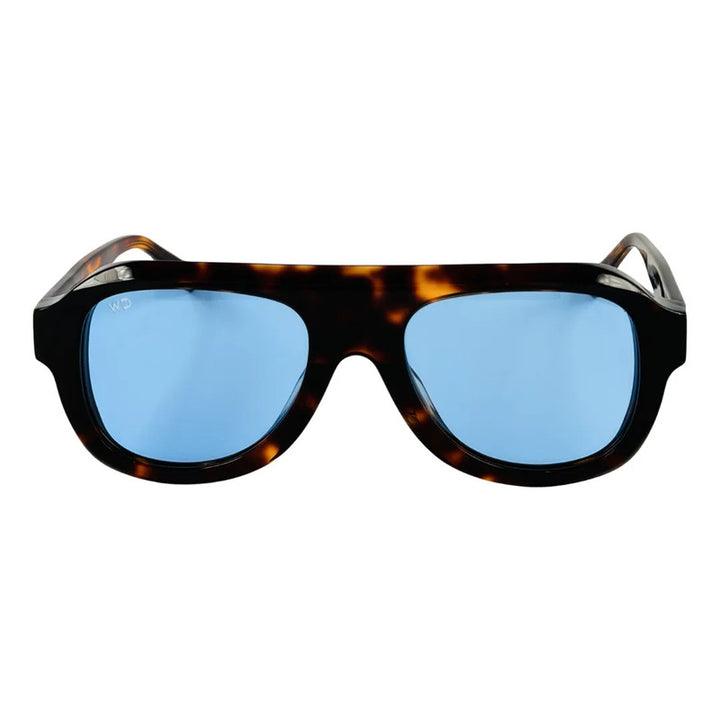 Wanderth Lentes De Sol  Cassis Degrade Verde Oscuro Violeta Animal Print