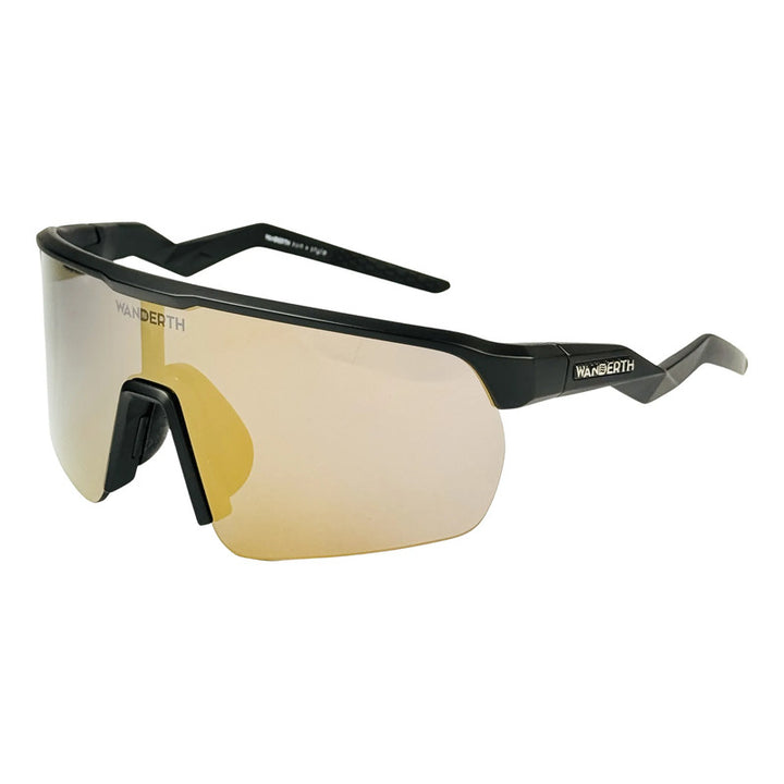 Wanderth Lentes Strong S Fusion Mirror Dorado Oscuro Negro
