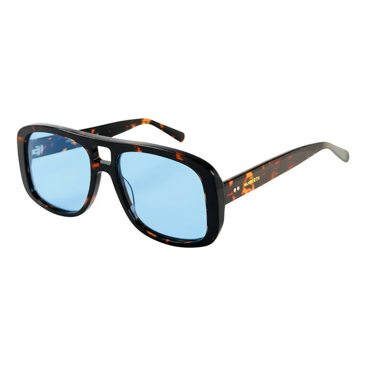 Wanderth Lentes De Sol Savia Solido Animal Print Azul