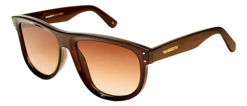 Wanderth Lentes De Sol Cypher Color Marrón Lente Marrón Varilla Marrón Armazón Marrón Diseño Fashion