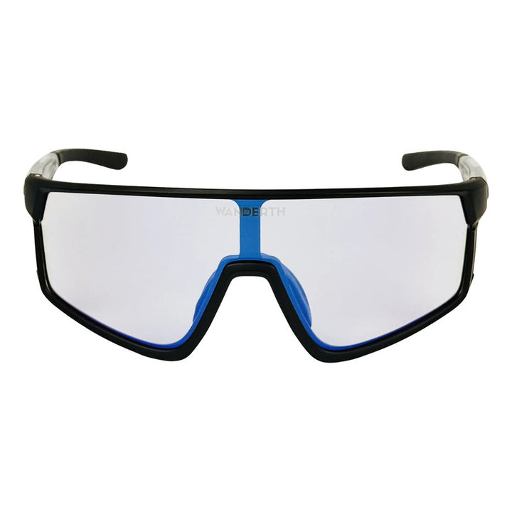 Wanderth Lentes Blaze Run Fusion Mirror Azul Negro