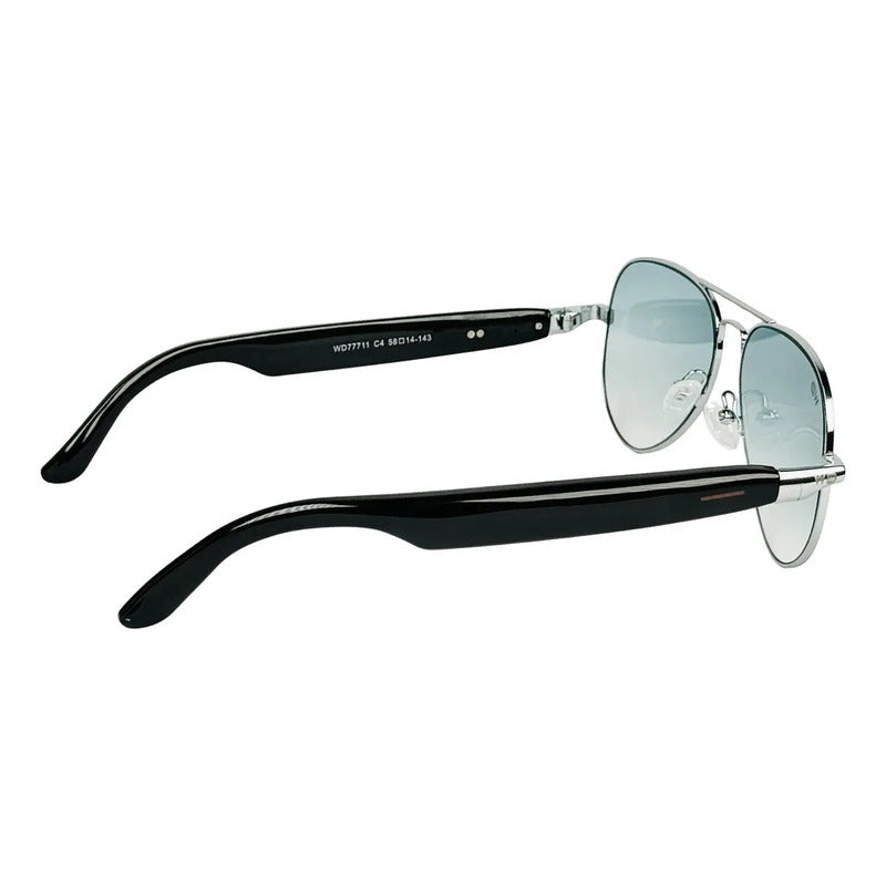 Wanderth Gafas Bluetooth Wavex Degrade Plateado Verde Negro