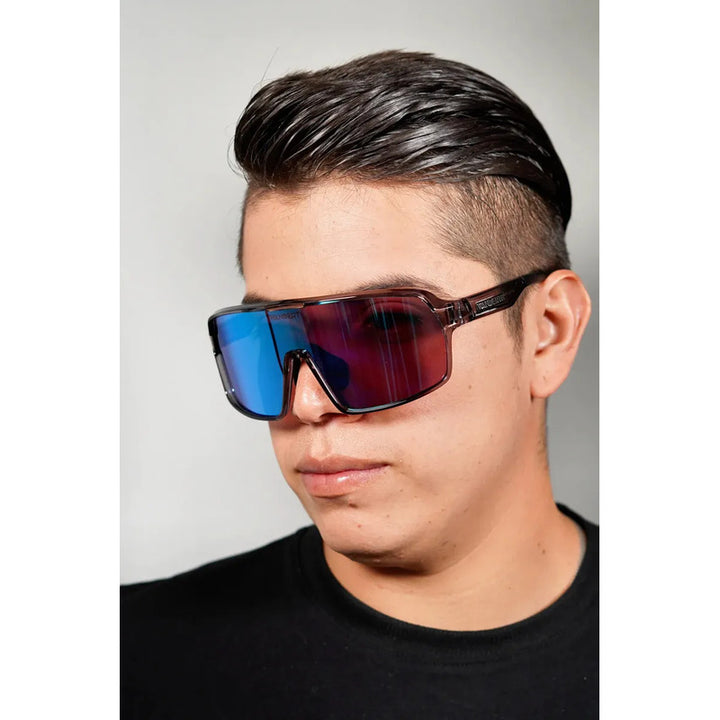 Wanderth Lentes Time Race 2 Mirror Azul Gris