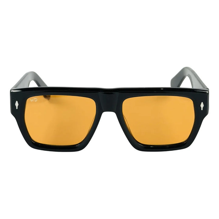 Wanderth Lentes De Sol Sereia Solido Negro Naranja Claro