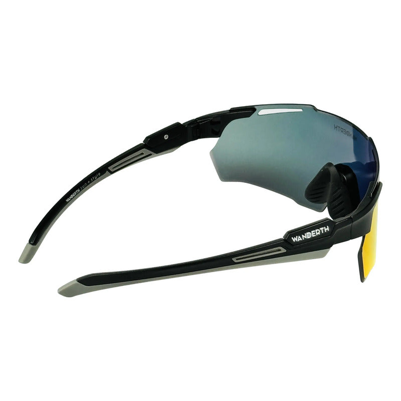 Wanderth Lentes Ultron New Fusion  Mirror Rojo Negro/gris