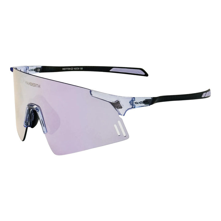 Wanderth Lentes Speed Advance New Mirror Violeta Morado Cristal