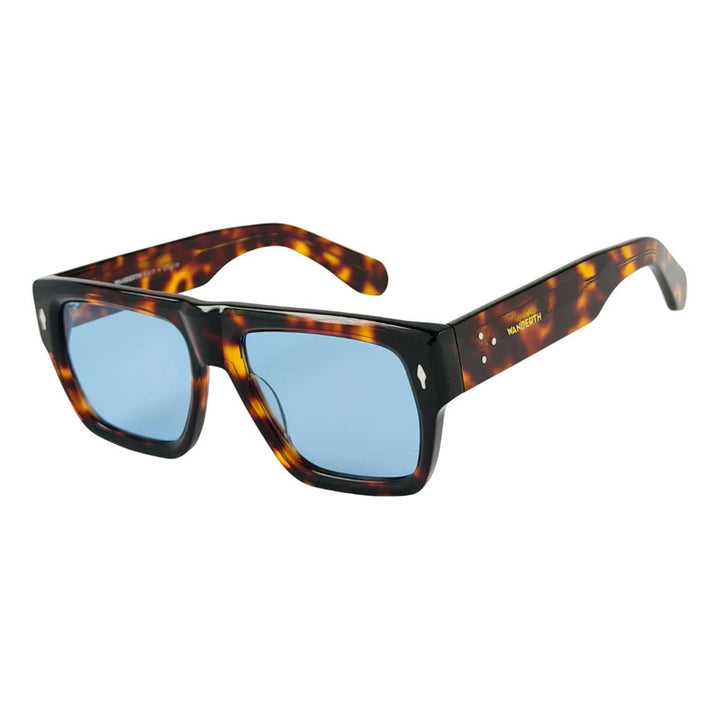 Wanderth Lentes De Sol Sereia Degrade Animal Print Marrón Claro Negro