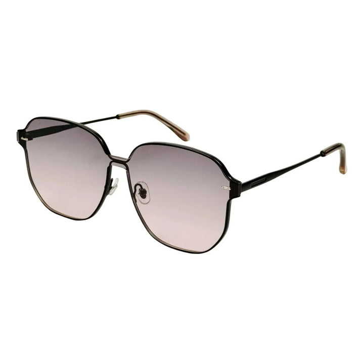 Wanderth Lentes De Sol Rayden Color Negro Lente Violeta Varilla Negro/transparente Armazón Negro Diseño Fashion