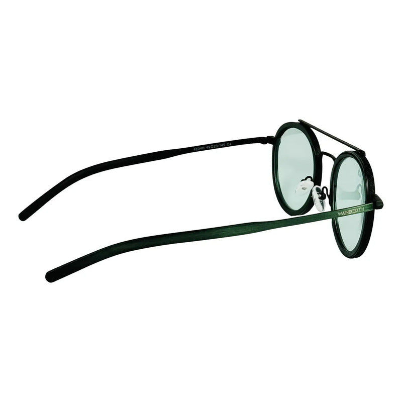 Wanderth Lentes De Sol Ibiza Color Verde Lente Verde Varilla Verde Armazón Verde Diseño Fashion