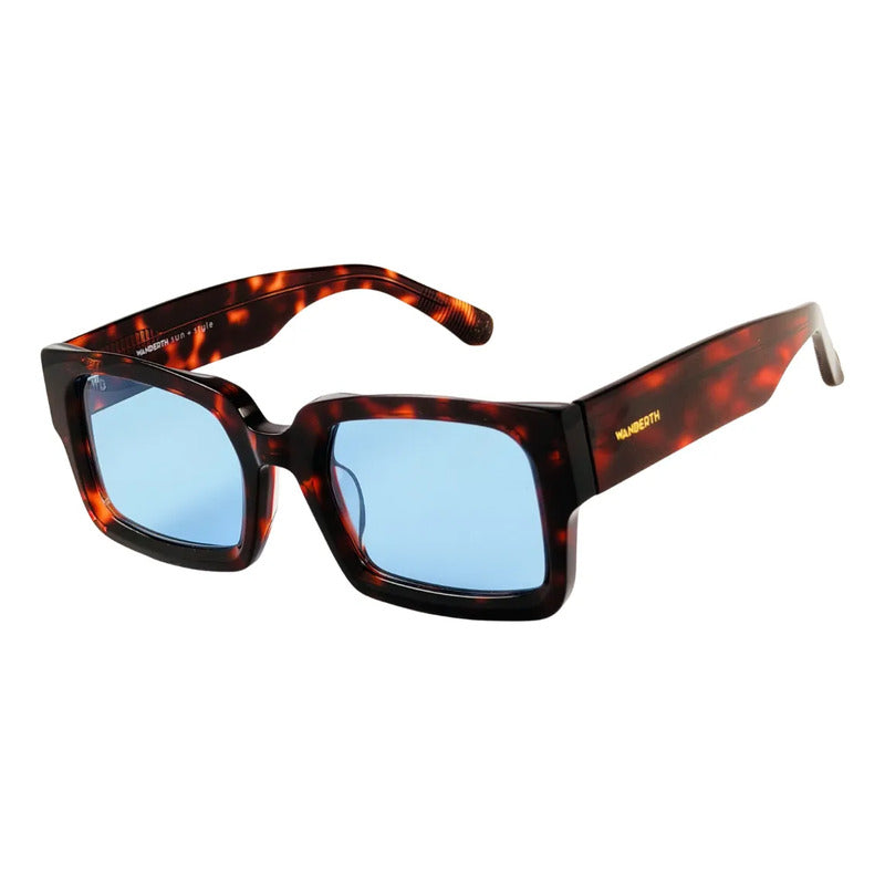 Wanderth Lentes De Sol Nolia Degrade Animal Print Marrón Claro Negro