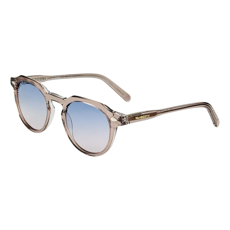 Wanderth Gafas Sol Sunstorm Casual Marrón Claro Azul Acero