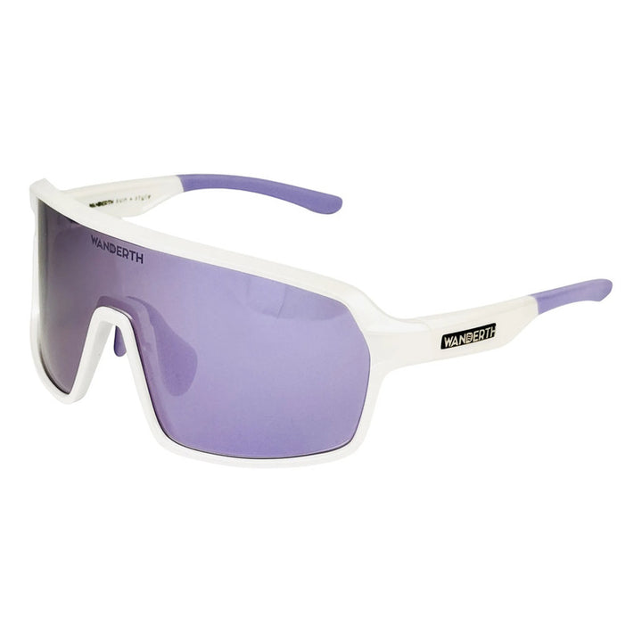 Wanderth Lentes Time Race 2 Mirror Lila Blanco