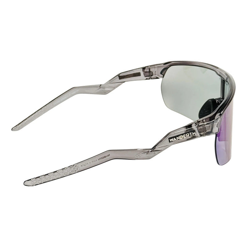 Wanderth Lentes Strong S Fusion Mirror Azul Gris Oscuro