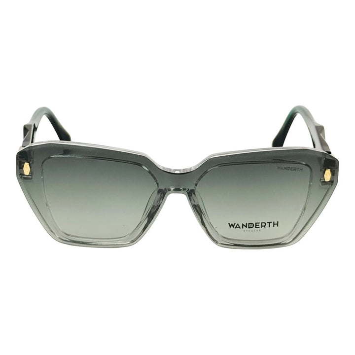 Wanderth Montura Clip On Clickshade Transparente/verde