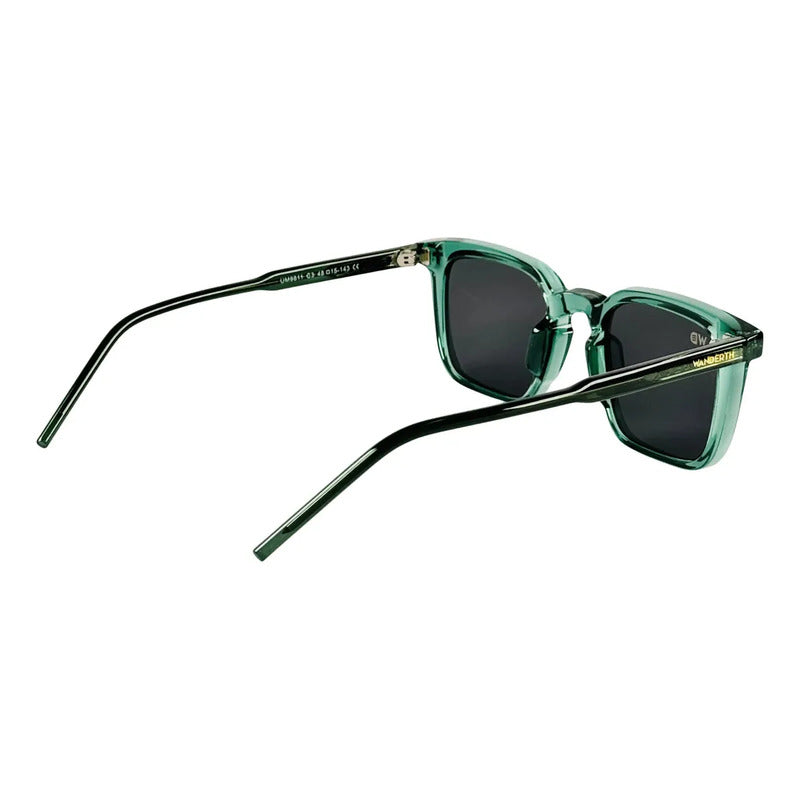 Wanderth Lentes De Sol Blaze Color Verde Musgo Lente Negro Varilla Verde Musgo Armazón Verde Musgo Diseño Fashion
