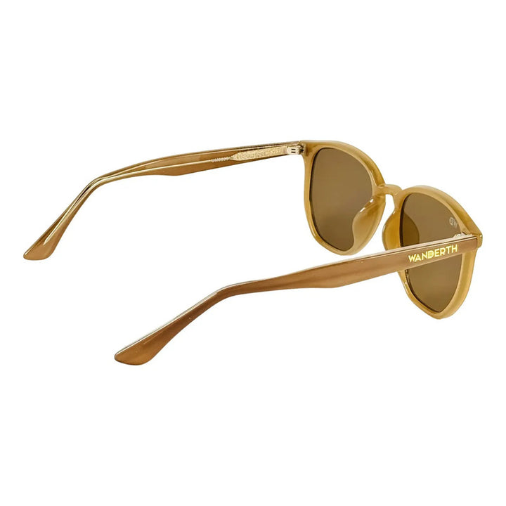 Wanderth Lentes De Sol Novair Color Marrón Lente Marrón Varilla Marrón Armazón Marrón Diseño Fashion