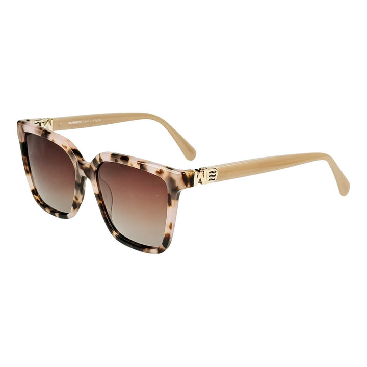 Wanderth Gafas Sol Helios Casual Marrón Rosa Pálido