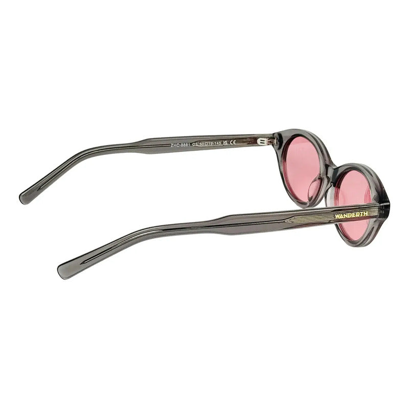 Wanderth Gafas Sol Sunpeak Derportivo Gris Rosa Gris Cristal