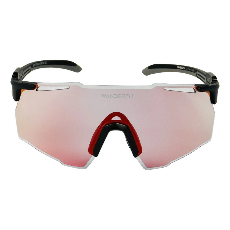 Wanderth Lentes Ultron New Fusion  Mirror Rojo Negro/gris