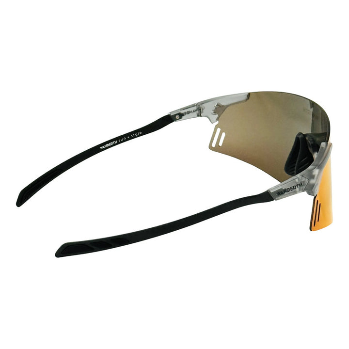 Wanderth Lentes Speed Advance New Mirror Rojo Gris Cristal