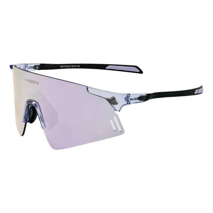 Wanderth Lentes Speed Advance New Mirror Violeta Morado Cristal