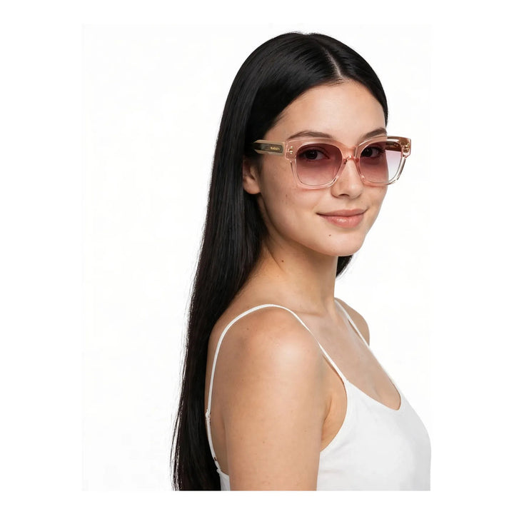 Wanderth Lentes De Sol Esme Solido Rosa Claro