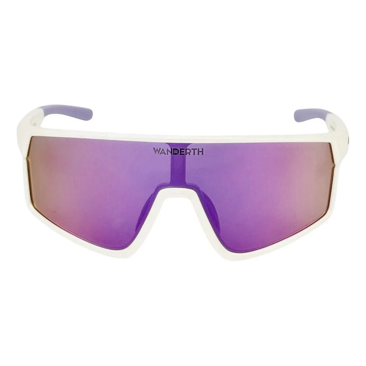 Wanderth Lentes Blaze Run Fusion Mirror Lila Blanco