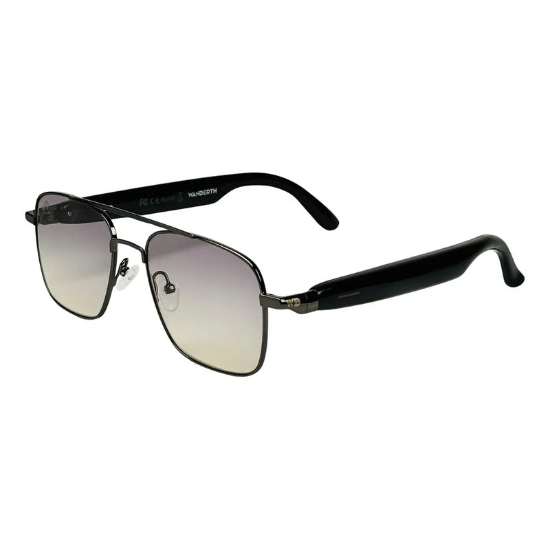 Wanderth Gafas Bluetooth Sonix Degrade Negro Negro/ambar