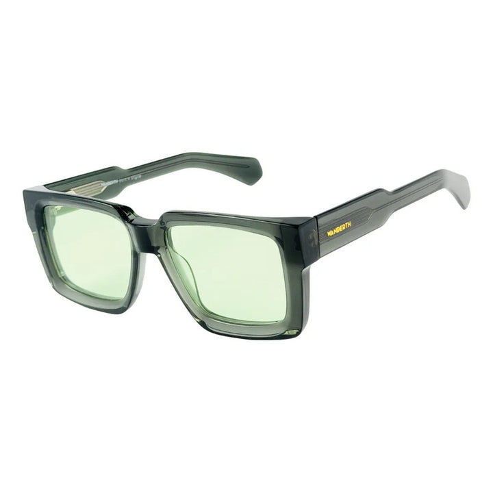 Wanderth Lentes De Sol Sahara Solido Verde Verde Claro