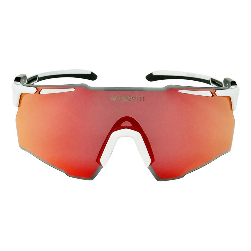 Wanderth Lentes Ultron New Fusion  Mirror Rojo Blanco/negro