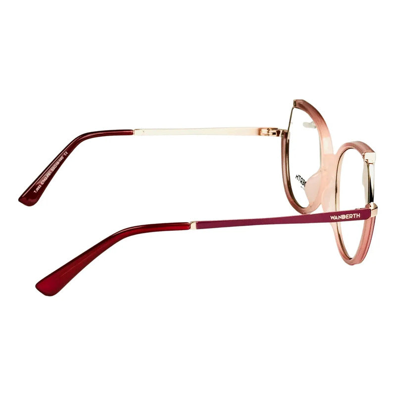 Wanderth Monturas Oasis Color Rojo/rosado/dorado