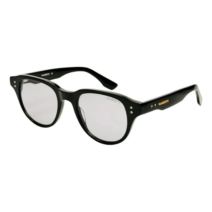 Wanderth Lentes De Sol Aspen Color Negro Lente Gris Varilla Negro Armazón Negro Diseño Fashion