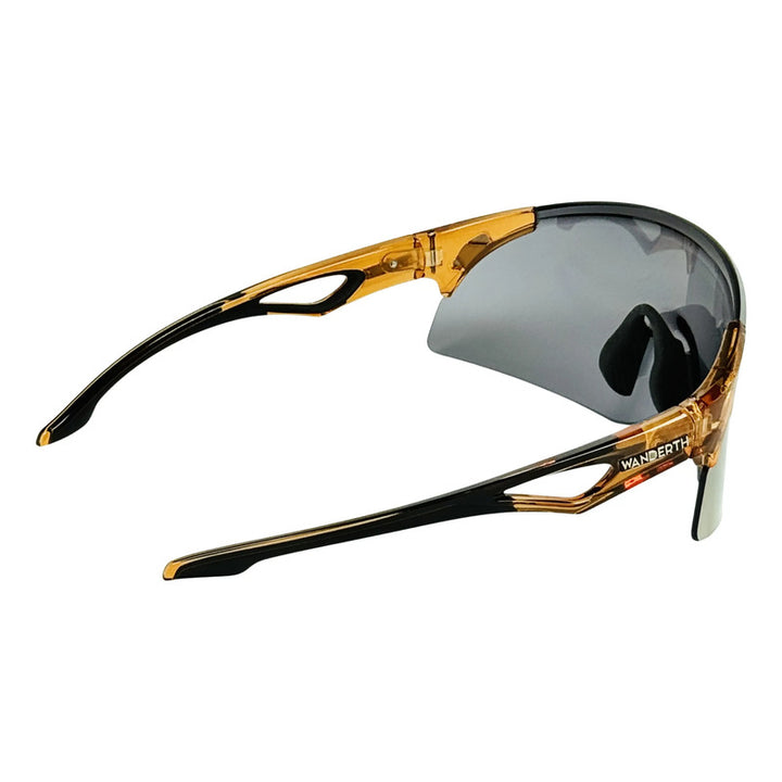 Wanderth Lentes Plutonium Mirror Dorado Marrón Claro